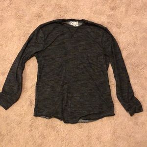 Retrofit black/gray long sleeved shirt M